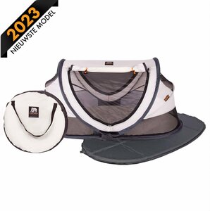 Deryan Peuter Luxe travelcot cream 