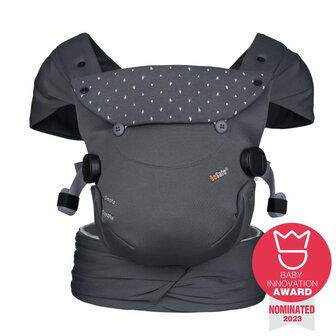 BeSafe babydraagzak Haven anthracite