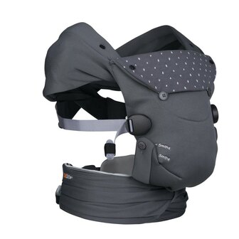 BeSafe babydraagzak Haven anthracite