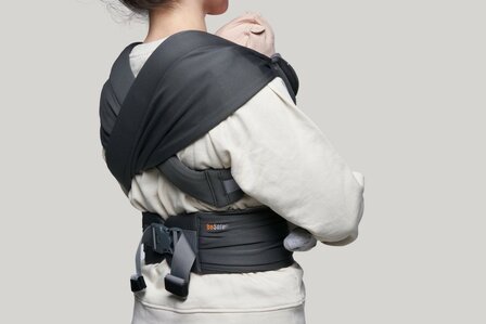 BeSafe babydraagzak Haven anthracite