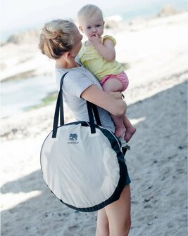 Deryan Peuter Luxe travelcot cream 